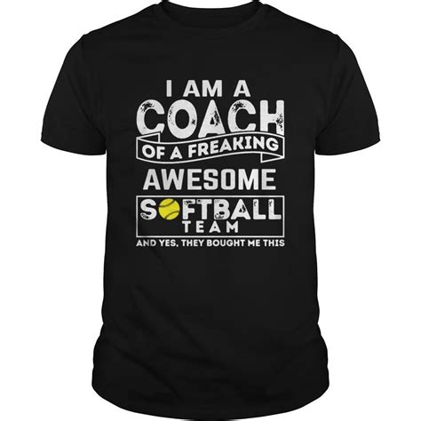 Proud Softball Coach Limited Edition Softball Coach Team T Shirts