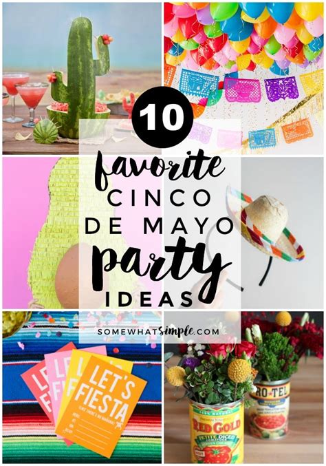 Top 10 Cinco De Mayo Party Ideas Somewhat Simple