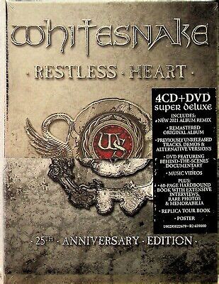 Whitesnake Restless Heart Super Deluxe 4 CD DVD NEW Remix Titanic