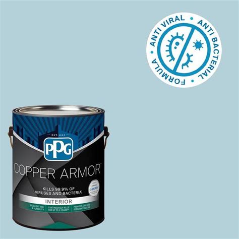 COPPER ARMOR 1 Gal PPG1151 3 Midsummer S Dream Semi Gloss Antiviral