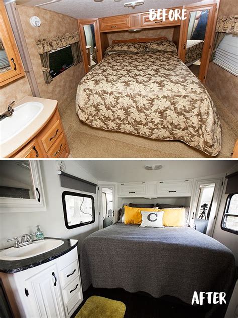 Pin By Danielle Tziavaras On Motorhome Inspiration Remodeled Campers