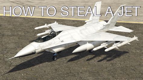 How To Steal A Jet In Gta Youtube