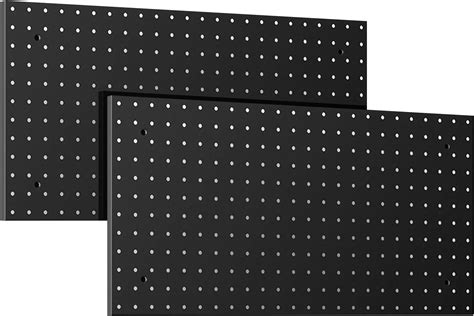 Amazon Fzk Pegboard Pack Peg Board Abs Black Pegboard X Inch