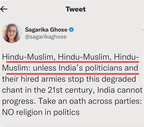 Gems Of Hypocrisy On Twitter Intellectual Liberal Journalist Sagarika