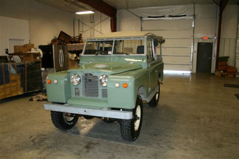 Land Rover Series Iia Frame Off Rebuild In