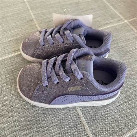 Puma Shoes Purple Sparkle Puma Sneaker Poshmark