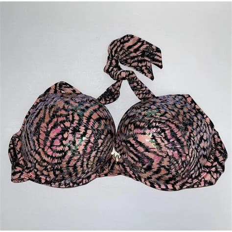 Victoria S Secret Swim Victorias Secret Bikini Top Womens C Pink