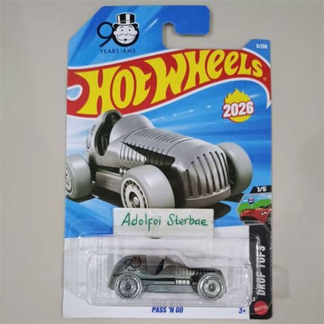 HOT WHEELS HOTWHEELS 風火輪風火輪通過 N Go 下降上衣 2026 年 90 年 ans 銀色 p 蝦皮購物