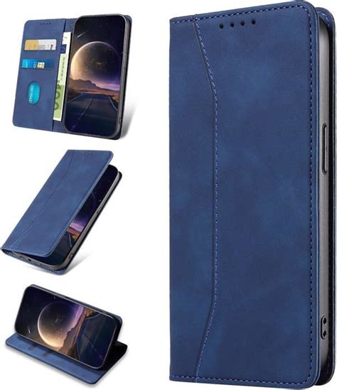 Coque Pour Oppo Reno Pro G Tui En Cuir Pu Porte Cartes Antichoc