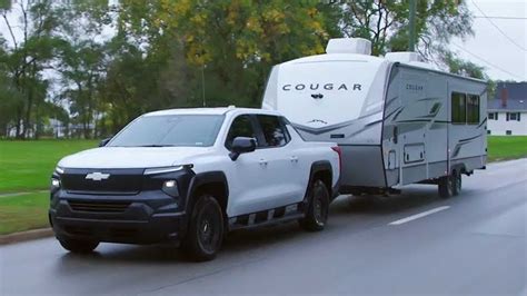 Watch The Chevy Silverado Ev Tow A Trailer During Validation Testing