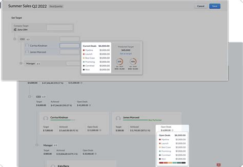 Creating and Working with Forecasts | Zoho CRM - Help