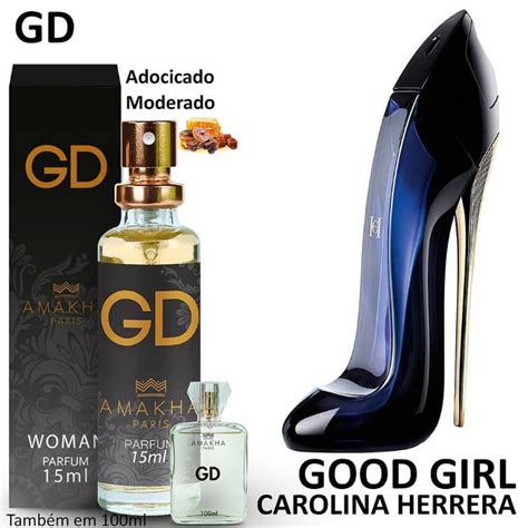 Perfume GD Feminino Amakha Paris 15ml Shopee Brasil