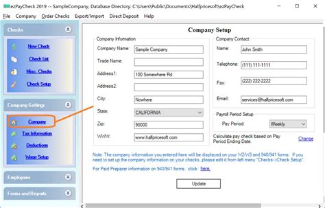 Easy To Use Payroll Software For Small Businesses Ezpaycheck