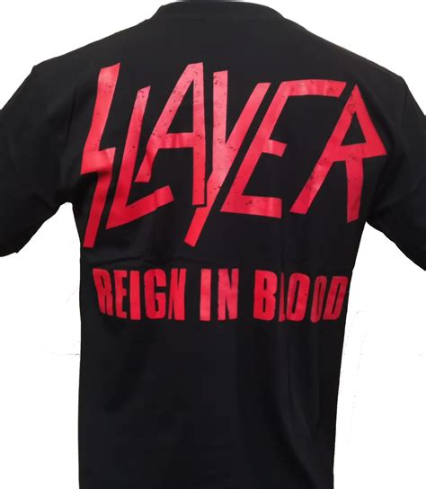 Slayer T Shirt Reign In Blood Size XXL RoxxBKK