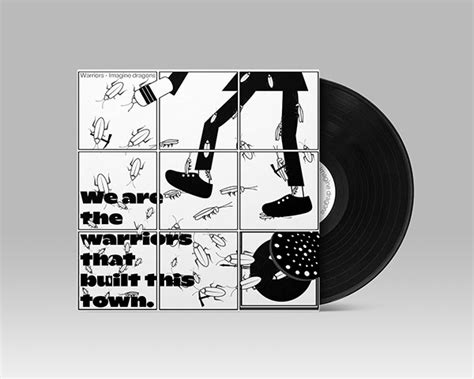 Album cover - Warriors on Behance