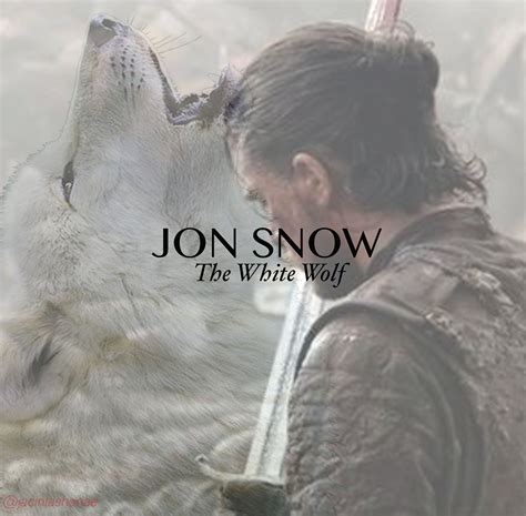 Jon Snow, The White Wolf. | White wolf, Jon snow, Wolf