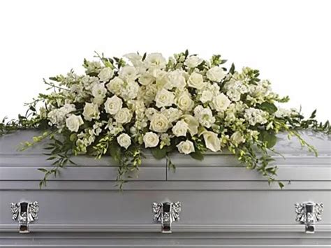 Purity And Peace Casket Spray Vegas Flowers Delivery