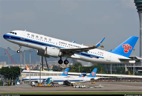 B 30AJ China Southern Airlines Airbus A320 251N Photo By Taohang Zhou