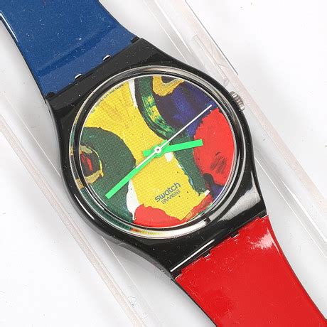 BENGT LINDSTRÖM Wristwatch Temps Zero Swatch Limited edition