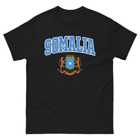 Somalia National Crest T Shirt For Somali Pride And Culture Mogadishu