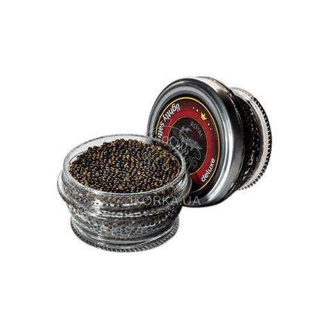 Икра черная осетра ROYAL CAVIAR - DE LUXE 100 г (забойная) - купить в ...