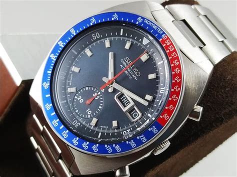 Seiko NO RESERVE PRICE Pogue Pepsi Chronograph Catawiki