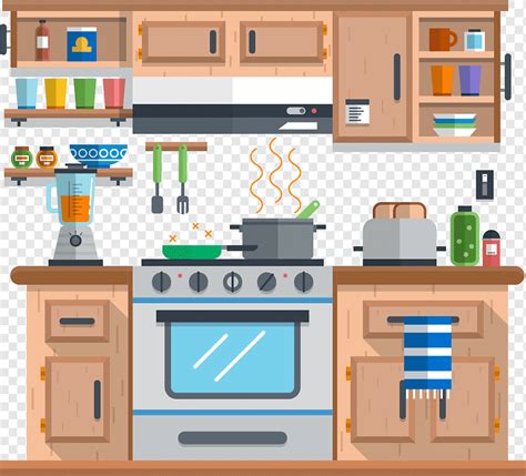 Cartoon Kitchen