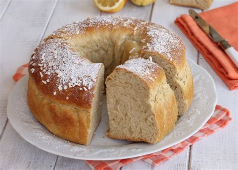 PAN BRIOCHE SENZA LATTE Ricetta Ciambella Brioche Al Limone