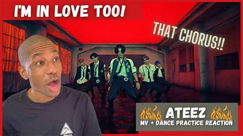 Ateez 에이티즈 Inception Mvdance Practice Reaction Duality Youtube