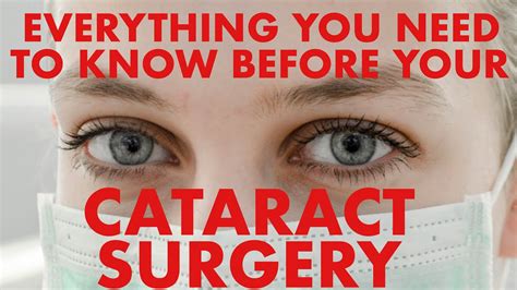 Cataract Surgery What Is It How Does It Work