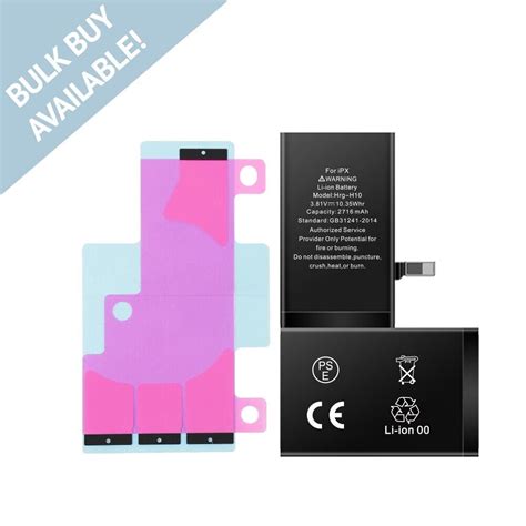 IPhone X Replacement Battery Premium Quality 2716MAH EBay