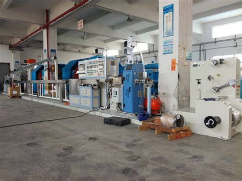 Fep Pfa Etfe High Temperature Cable Extruding Line Extruding Machines