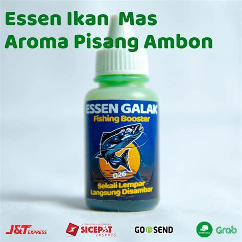 Jual Essen Ikan Mas Essen Paling Dicari Essen Aroma Pisang Ambon Isi