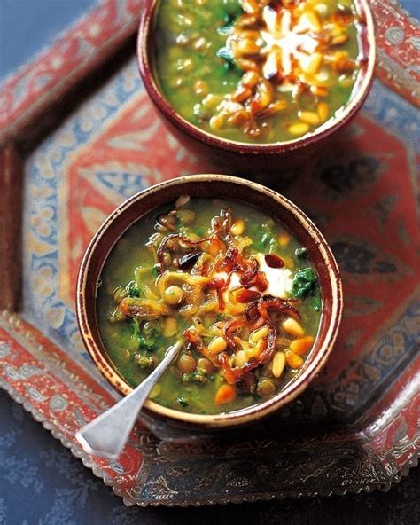 Lentil Spinach And Cumin Soup Recipe Delicious Magazine