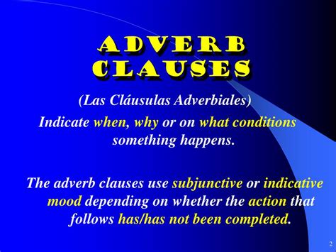 Ppt Adverb Clauses Powerpoint Presentation Free Download Id4052566