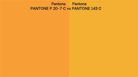 Pantone P C Vs Pantone C Side By Side Comparison