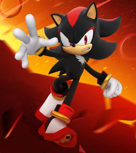 New Shadow The Hedgehog Official Art Revealed Soah City