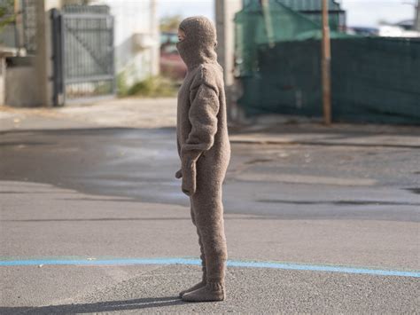 Hand Knitted Beige Catsuit With A Balaclava Mittens And Socks Etsy