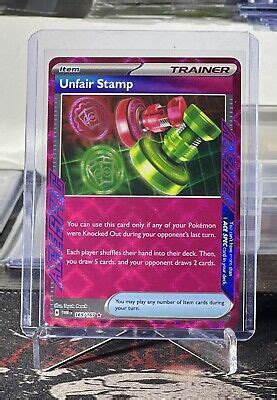 Unfair Stamp Twilight Masquerade Ace Spec Rare Nm M Pokemon Tcg