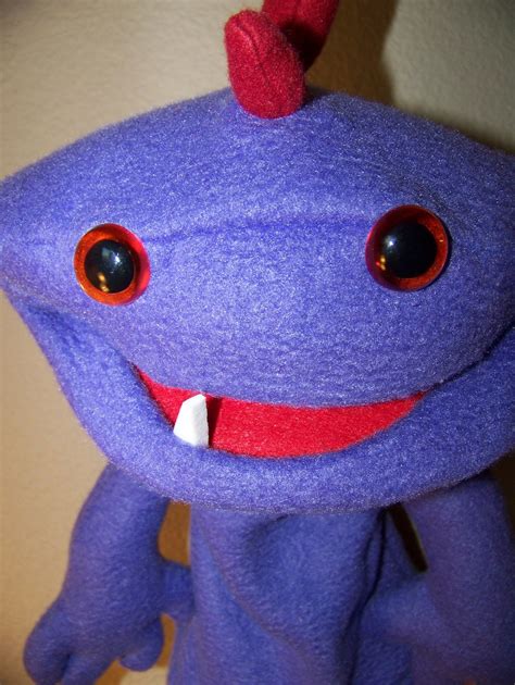 Murray the Purple Monster Puppet by PuppetBakery on Etsy