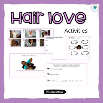 Hair love activities by Have fun with Coco | Teachers Pay Teachers