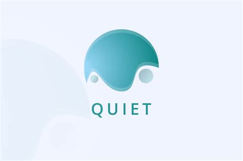 Quiet Logo Illustration Par Mutraas · Creative Fabrica