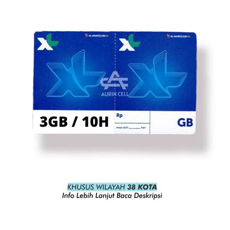 Jual Voucher XL Hotrod 3GB 10Hari Lokal 38 Kota Shopee Indonesia