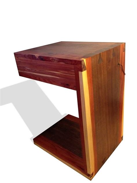 Custom Made Floating Dovetail Table By Tyler Casey Design