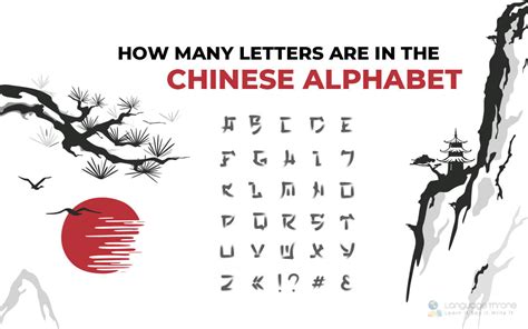 How many letters are in the chinese Alphabet? - Language Throne