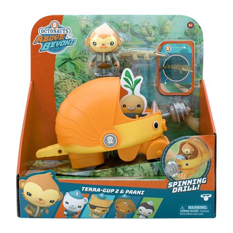 Octonauts Above Beyond Terra Gup And Paani Deluxe Toy Vehicle