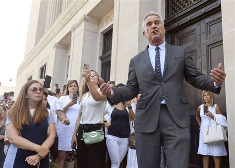 Robert F Kennedy Jr Comes To Boston To Launch Presidential Bid