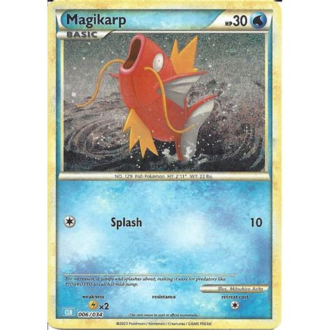 Pokemon Trading Card Game Magikarp Classic Collection Card