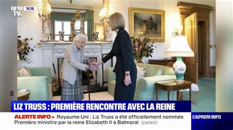 Royaume Uni Liz Truss a rencontré la reine Elizabeth II elle devient