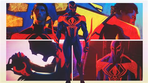 Collage Dinocozero Spider Man Spider Man 2099 Miguel Ohara Bodysuit